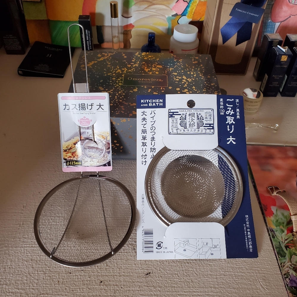 Frying Strainer and Sink Strainer